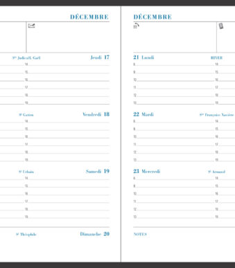 Bureau-agenda Pratic 19, 2025, Barbara, zwart