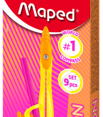 Maped Passerdoos STUDY NEON, 9-delig