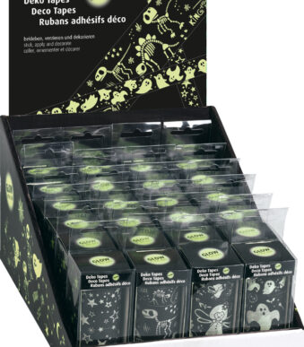 HEYDA Decoratietape Glow in the dark, Balie-display
