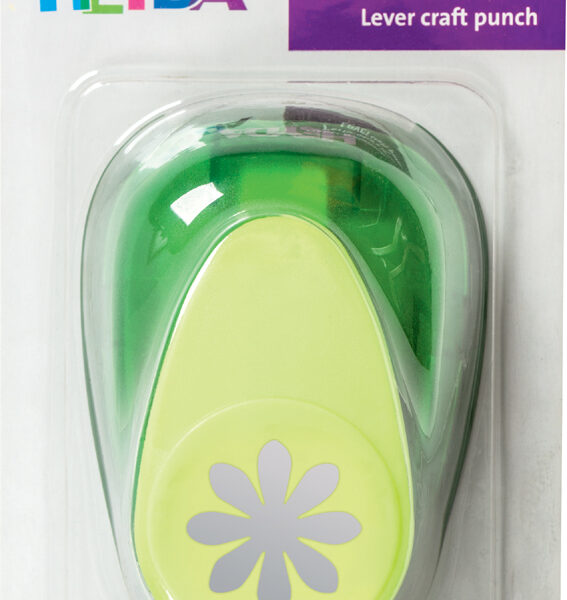 HEYDA XL pons 'Bloem', kleur: groen