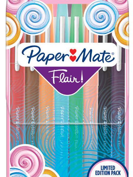 Paper Mate viltstiften Flair 'Candy Pop', etui met 16 stuks