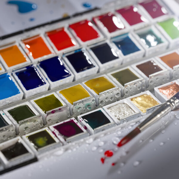 Royal Talens Aquarelverf Van Gogh, 48 kleuren in metalen etui