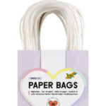 folia Papieren draagtassen PASTELL, maat S, diverse kleuren