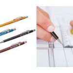 Pentel vulpotlood P209, geel, potloodstiftdikte: 0,9 mm