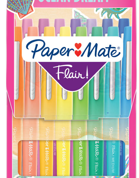 Paper Mate viltstiften Flair 'Ocean Dream', etui met 16 stuks