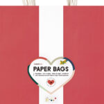 folia Papieren draagtassen CLASSIC, maat L, diverse kleuren