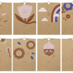 folia Creatieve wandkalender CRAFTY MEMORIES, A4