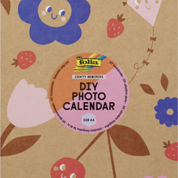 folia Creatieve wandkalender CRAFTY MEMORIES, A4