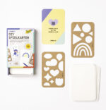 Folia blanco speelkaarten, 65 x 100 mm, wit