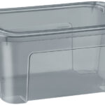 CEP Opbergbox SHADOW, 13 liter, transparant rookgrijs