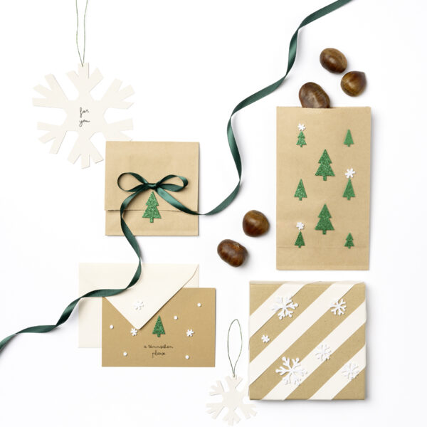 folia Schuimrubber Glitter Stickers KERST