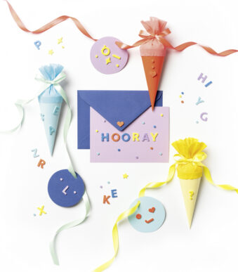 folia Foam Glitter Stickers LETTERS