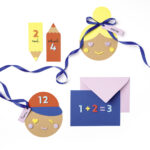 Folia Foam Rubber Glitter Stickers CIJFERS