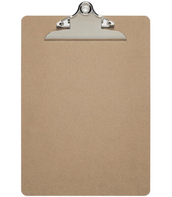 MAUL Klembord MAULclassic, hardboard-hout, A4 staand