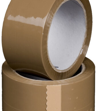 SMARTBOXPRO Verpakkingstape, PP, 50 mm x 66 m, bruin