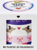 folia Decoratieve washi tape 'PARISIENNE', set van 4