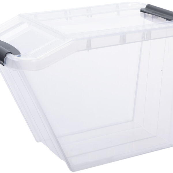 Kunststof opbergbox PROBOX SCHUINE VORM, 58 liter