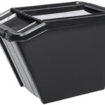 Kunststof opbergbox PROBOX SCHUINE VORM, 58 liter