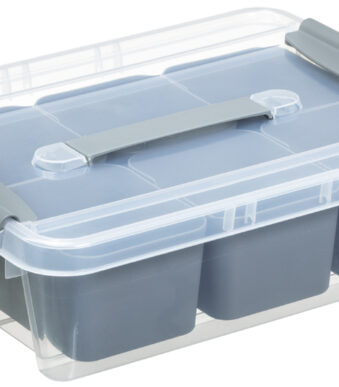 Opbergdoos kunststof 8 liter, doe-het-zelf