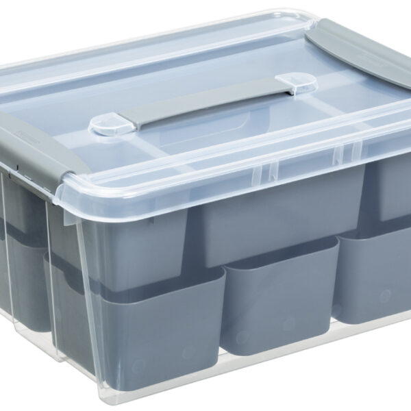 Plastic opbergbox PROBOX DIY, 14 liter