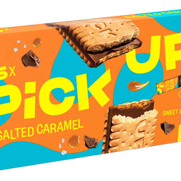 PiCK UP! Koekjesreep 'Salted Caramel', Multipack