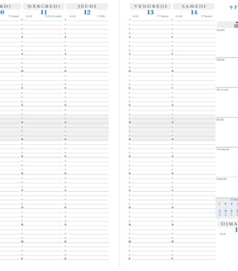 Bureau-agenda 'Consultaties 29', 2025, zwart