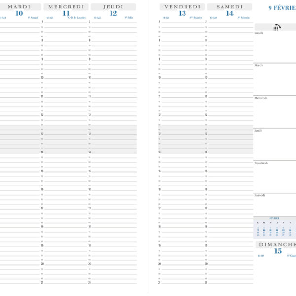 Bureau-agenda 'Consultaties 29', 2025, zwart