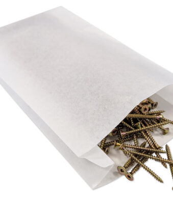 MAILmedia Zijvouwzak, 160 x 60 x 280 mm, wit