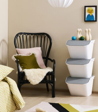 smartstore Stack-it M opbergbox/recyclingbak 37 liter