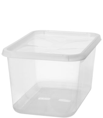 smartstore opbergbox BASIC M, 25 liter, transparant