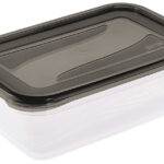 keeeper Bewaardoos set, 2x 3,3 liter, rechthoekig