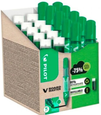 PILOT whiteboard marker V Board Master Bonus Pack, groen