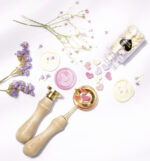 folia Lakzegel parels PASTEL, 3 doosjes, gesorteerde kleuren