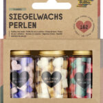 folia Lakzegel-parels CLASSIC, 3 doosjes, kleurrijk gesorteerd