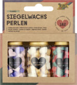 folia Lakzegel-parels CLASSIC, 3 doosjes, kleurrijk gesorteerd