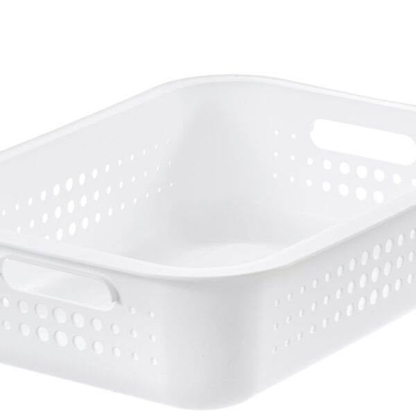 Smartstore opbergbox Basket Recycled 6 liter wit