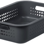 smartstore Opbergbox BASKET RECYCLED 6 L, antraciet