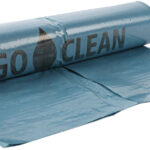 HYGOCLEAN afvalzak Light, blauw, 120 liter, van LDPE, 40 my