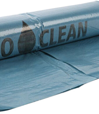 HYGOCLEAN afvalzak Light, blauw, 120 liter, van LDPE, 40 my