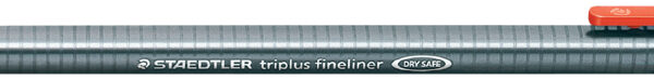 STAEDTLER Fineliner triplus, rood, lijndikte: 0,3 mm