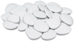 Sierdecoratiestenen 'Pebbles', maat S, wit