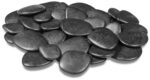 Sierstenen 'Kiezels', maat S, zwart