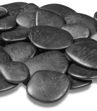 Sierstenen 'Kiezels', maat S, zwart