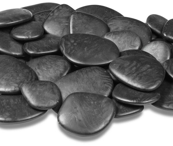 Sierstenen 'Kiezels', maat S, zwart