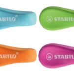 Gekleurde STABILO ergonomische gummen