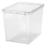 smartstore Opbergbox CLASSIC 25 L, clips: wit
