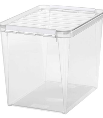 smartstore Opbergbox CLASSIC 25 L, clips: wit