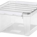 Smartstore Classic opbergbox 7 liter, clips: wit