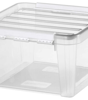 Smartstore Classic opbergbox 7 liter, clips: wit