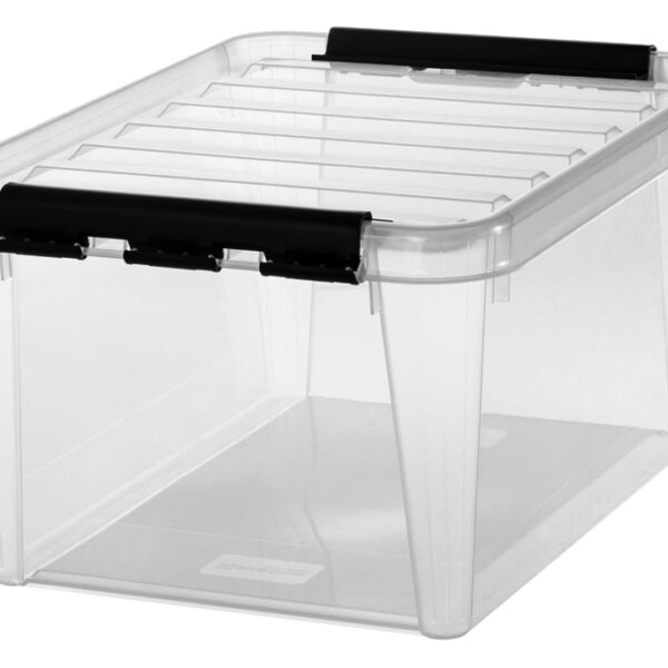 smartstore opbergbox CLASSIC 31 L, clips: zwart